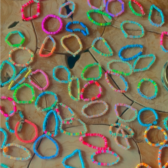 Clay bead bracelets - Picture 2 of 2